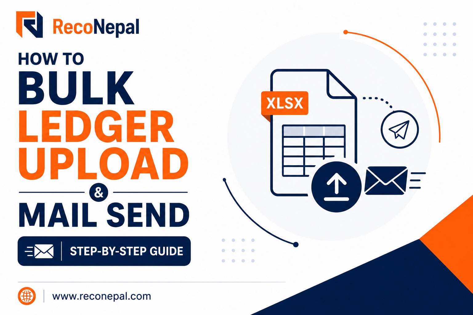 How to Upload Bulk Leager and mail send?