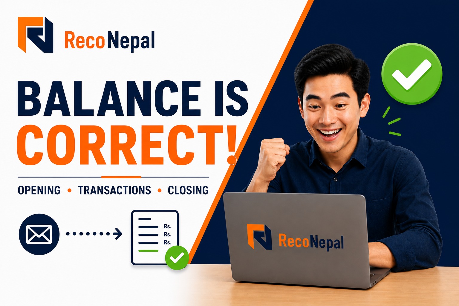 How to Process a Correct Balance Confirmation ?